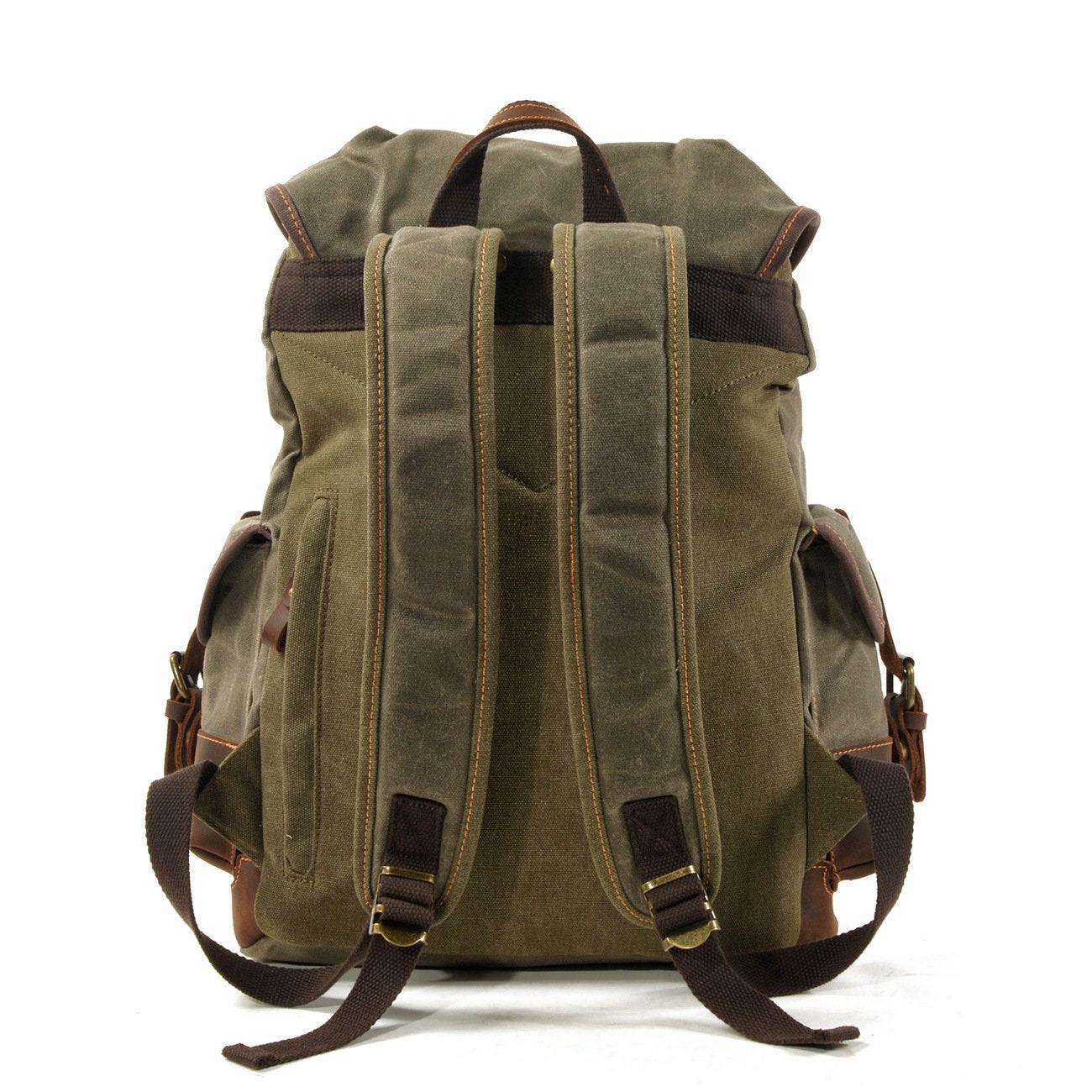 High Quality Canvas Stitching Mountaineering Backpack