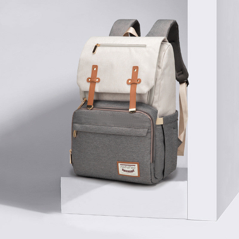 ALLFASHIONâ„?â€?MommyPro Oxford Diaper Backpack